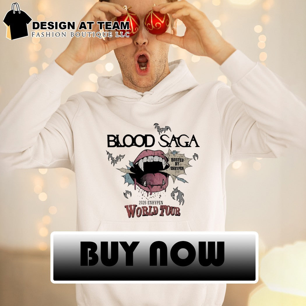 Enhypen Blood Saga World Tour 2026 Enhypen shirt