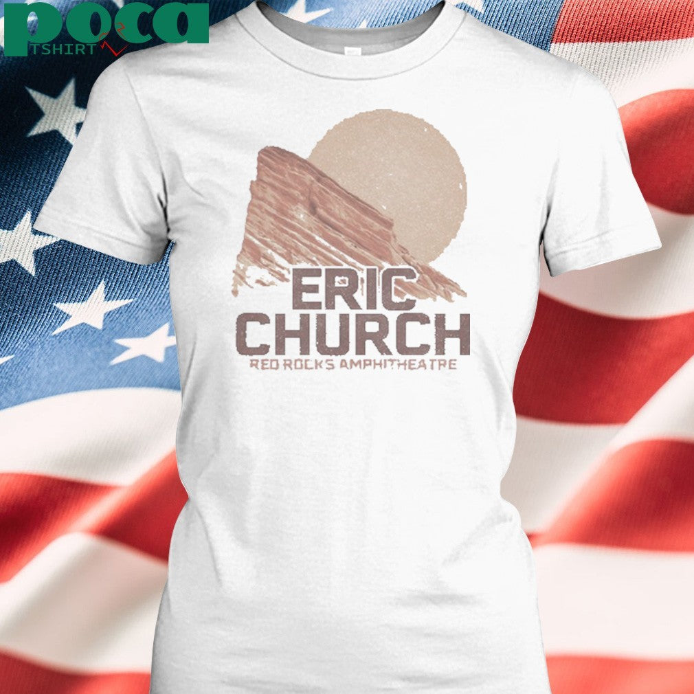 Eric Church Jul 14-16 2025 Red Rocks Event Shirt