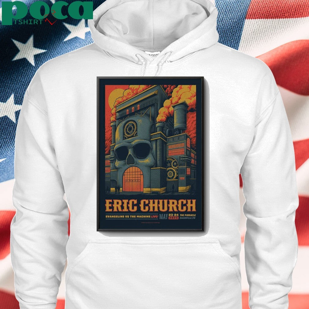 Eric Church May 23 2025 The Pinnacle Nashville TN Poster shirt