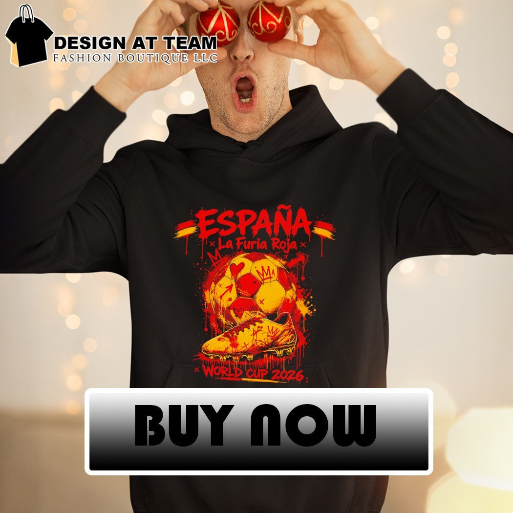 Espana La Furia Roja Spain Soccer World Cup 2026 shirt