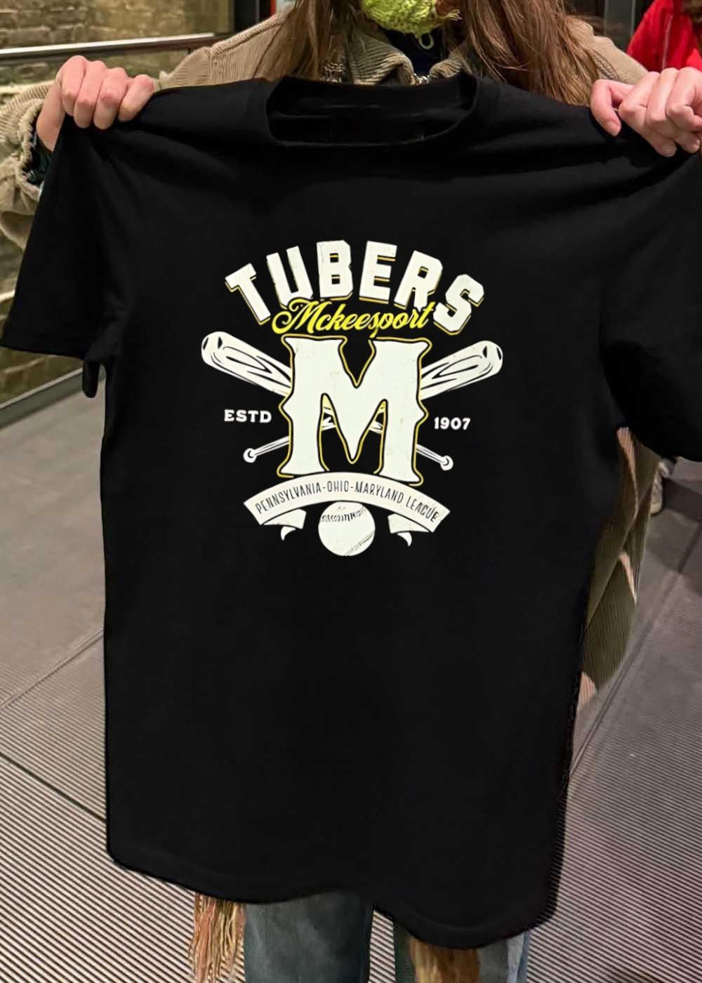 Estd 1907 Mckeesport Tubers Pennsylvania Ohio Maryland League Baseball T-Shirt