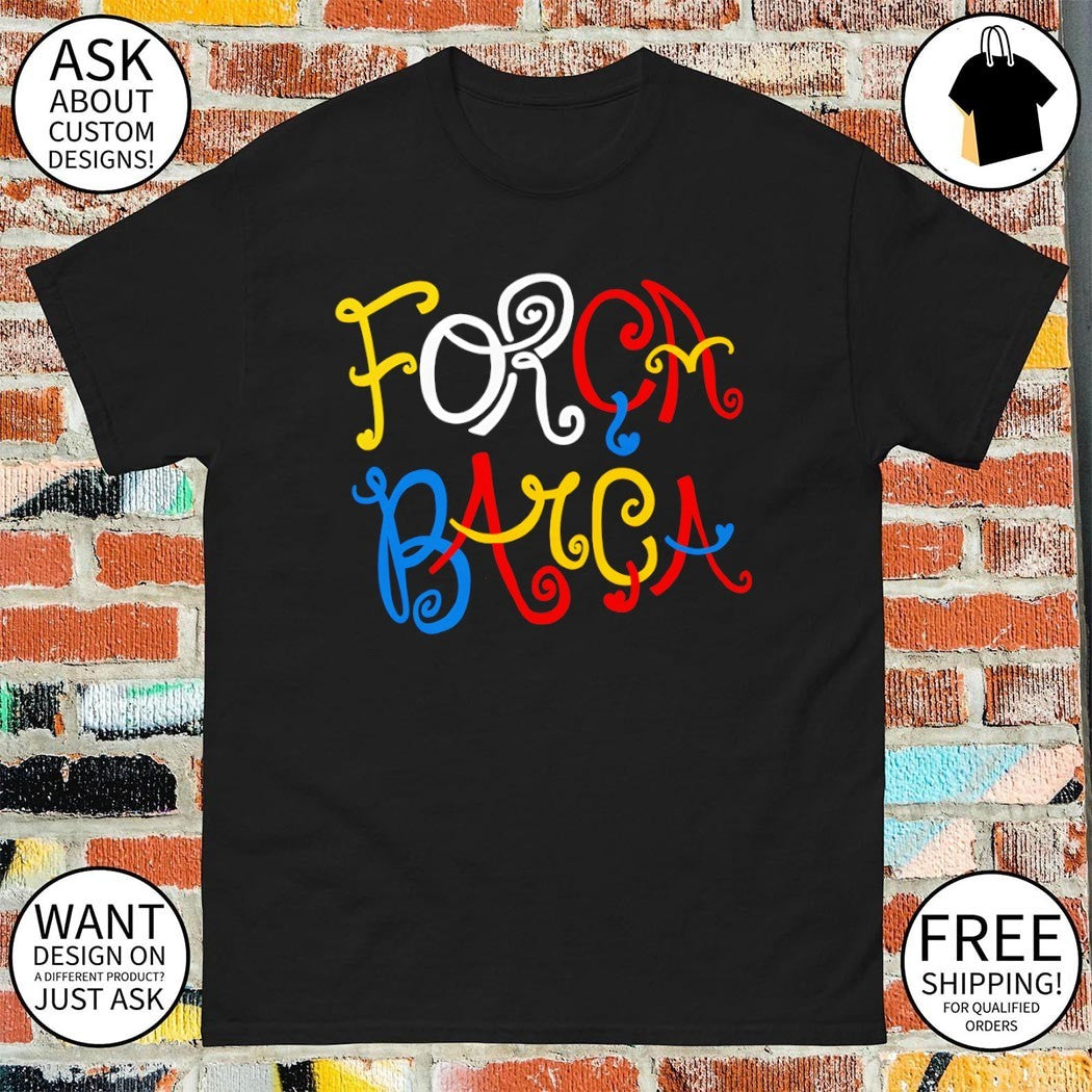 FC Barcelona X Olivia Rodrigo Forca Barca Olivia Rodrigo Clothing Music shirt