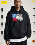 Faith Family Freedom Skillet American flag vintage shirt