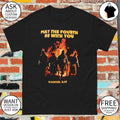 Faith and Fire Inspirational Christian Quote May the Fourth Be With You shirt