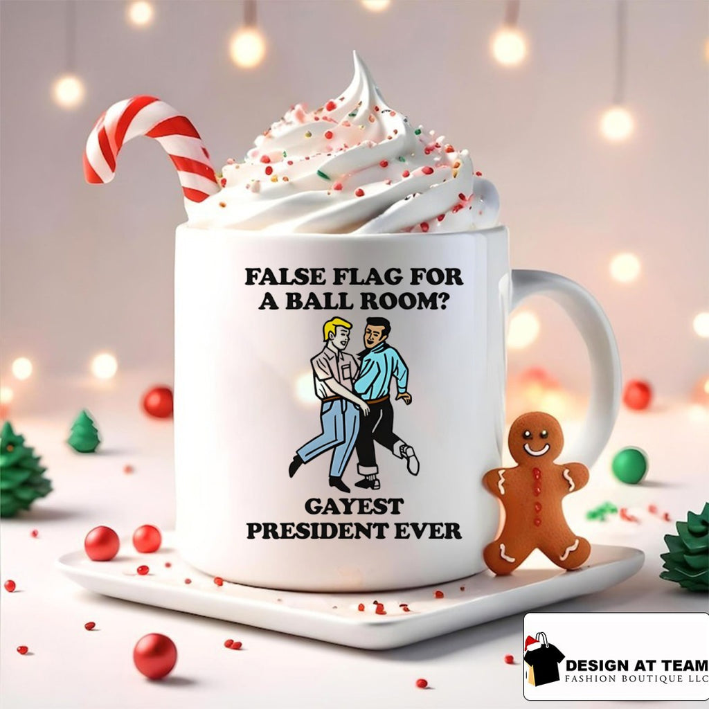 False flag for a ballroom gayest president ever shirt