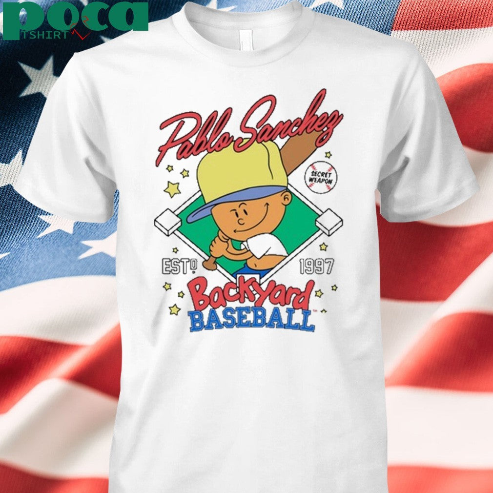 Fangamer Pablo Sanchez Backyard Baseball Est 1997 shirt