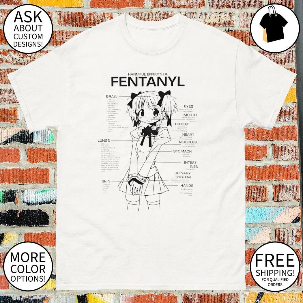 Fentanyl Madoka Viral Silly Yuri Manga harmful effects of fentanyl shirt