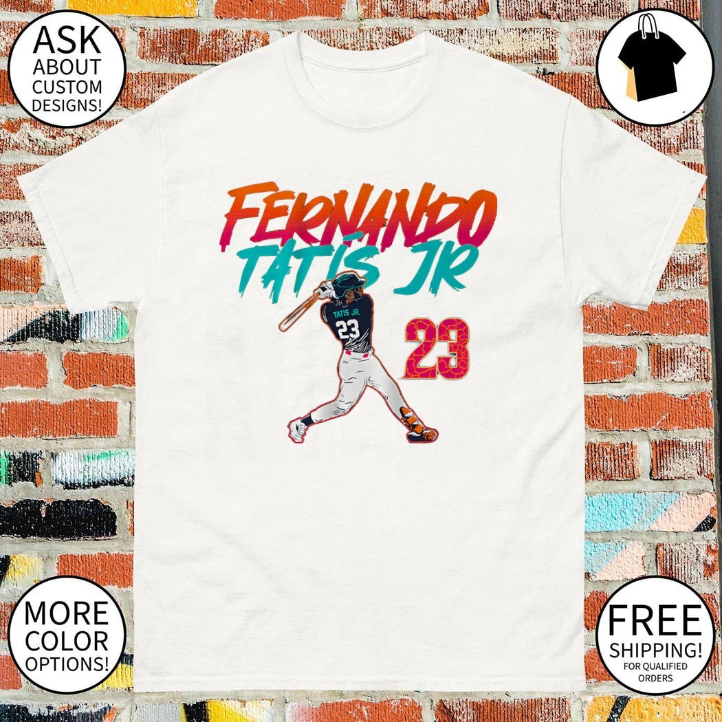 Fernando Tatis Jr San Diego Padres Baseball Slugger Swing City Edition shirt
