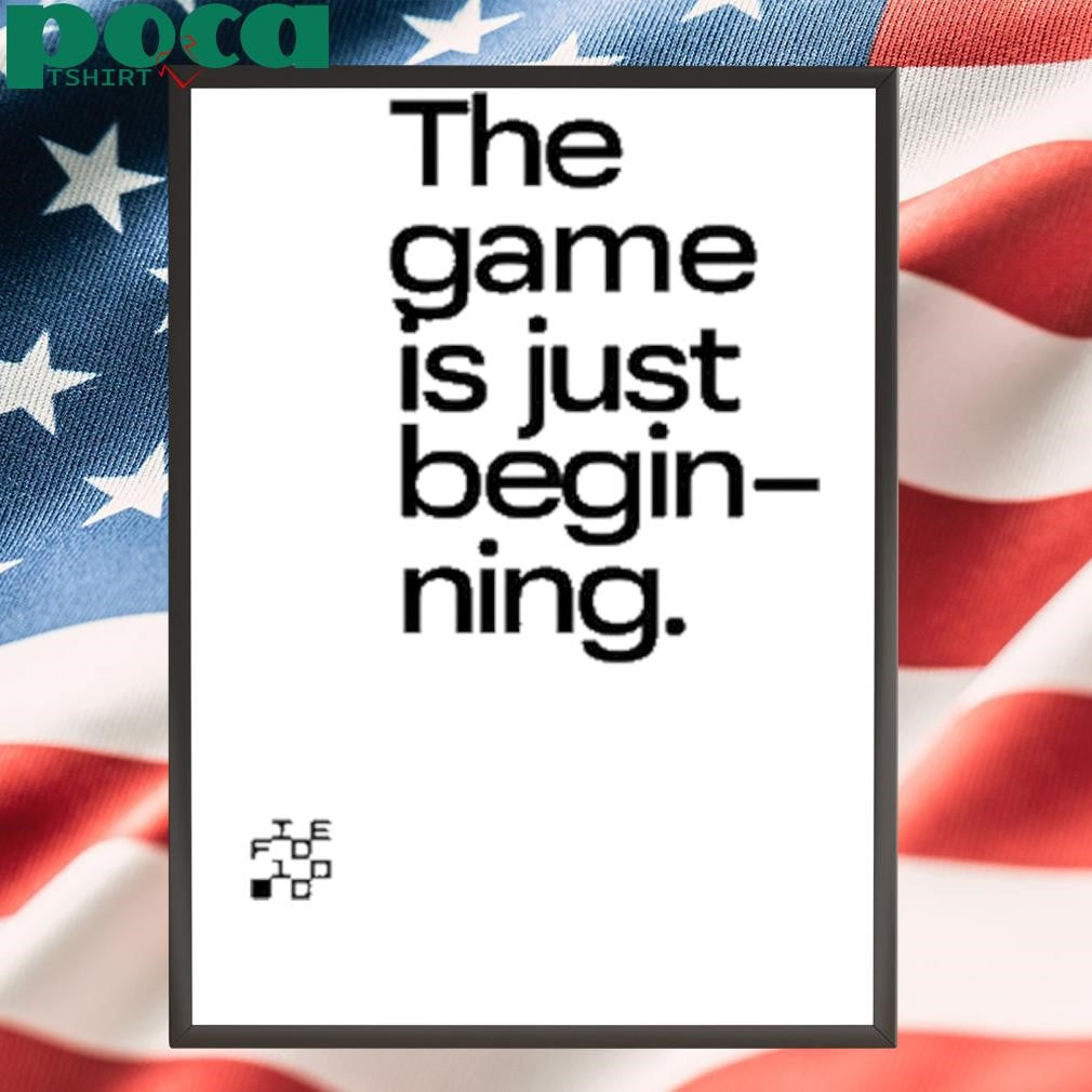 Fide Chess The Games Is Just Beginning Shirt