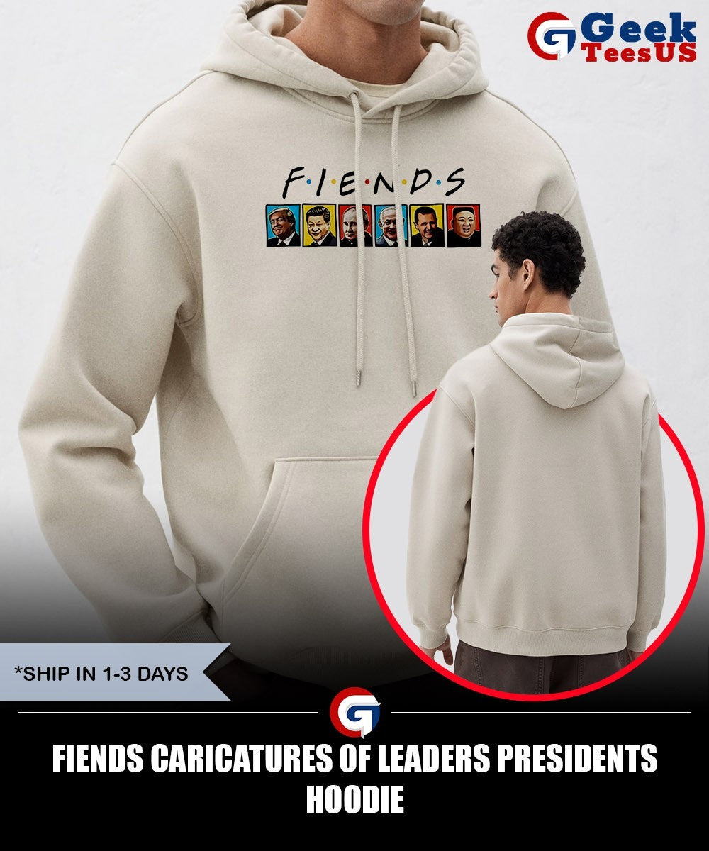 Fiends caricatures of leaders Presidents shirt
