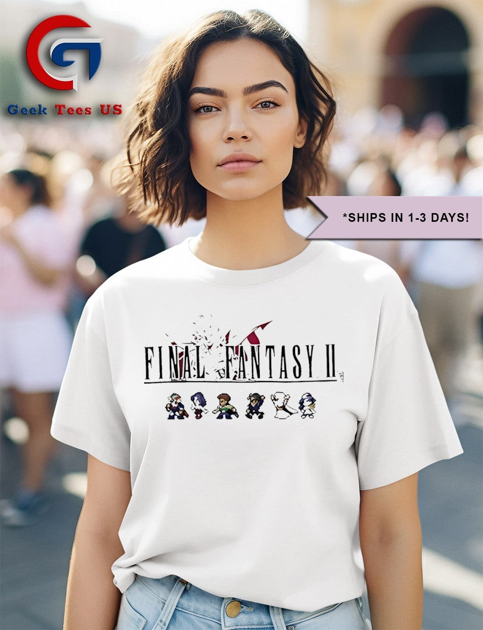 Final Fantasy II Pixel art shirt