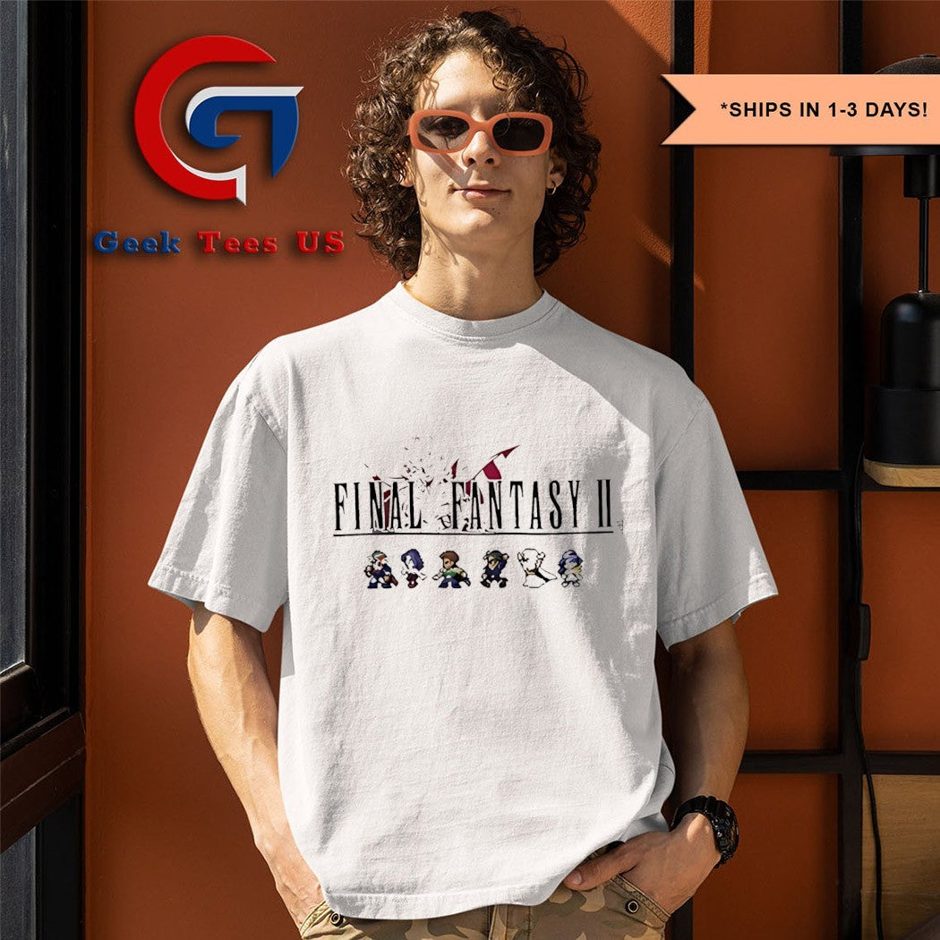 Final Fantasy II Pixel art shirt