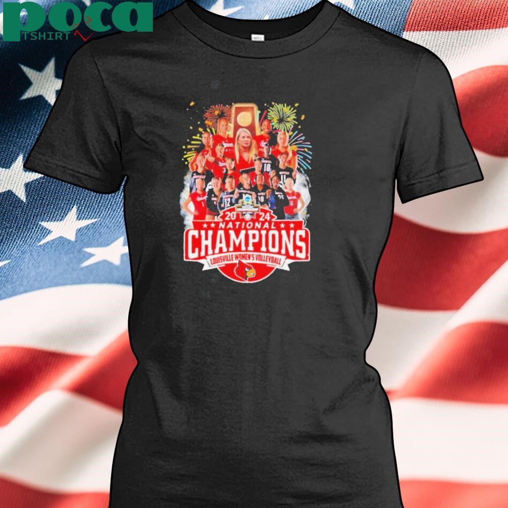 Fireworks 2024 National Champions Louisville Women’s Volleyball Fan Favorite shirt