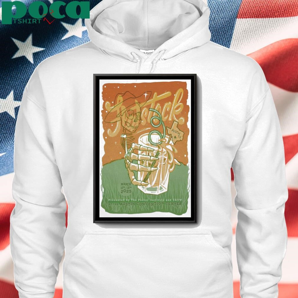Flatstock March 11-13, 2025 Austin Texas Event Poster shirt