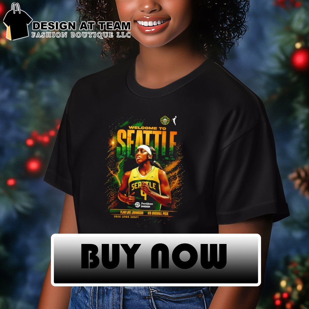 Flau’jae Johnson Seattle Storm Inspired WNBA Basketball shirt