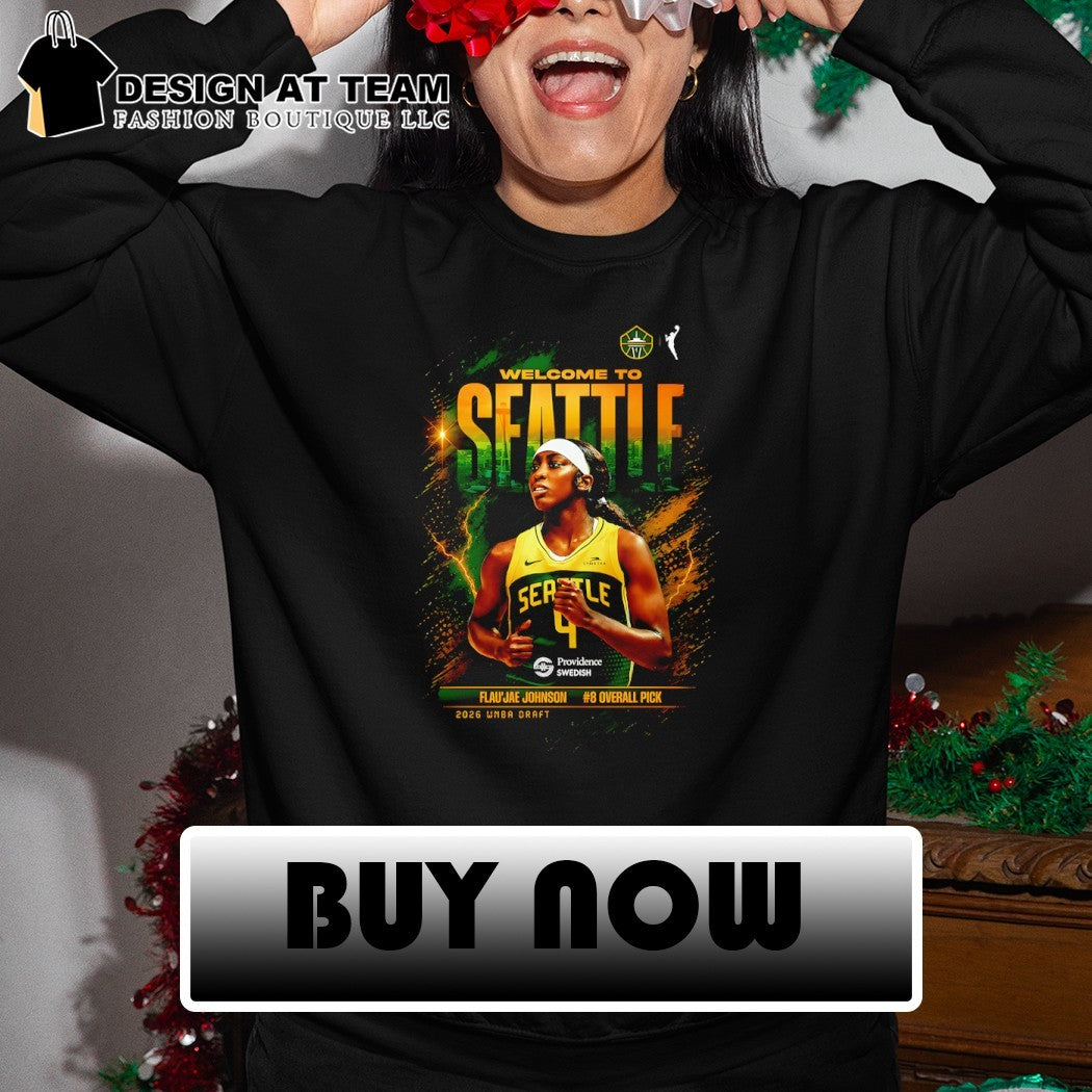 Flau’jae Johnson Seattle Storm Inspired WNBA Basketball shirt