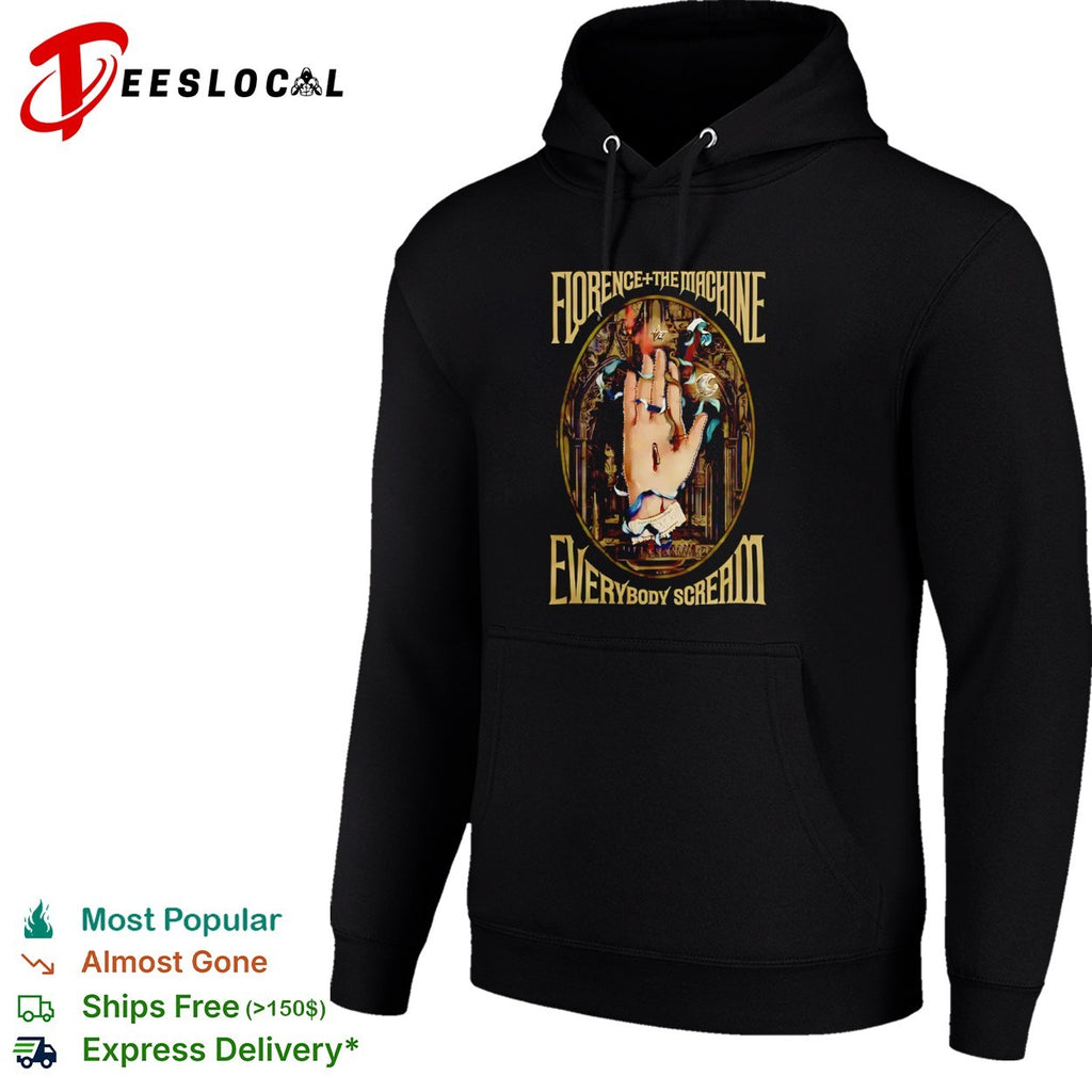 Florence and the Machine Everybody Scream Hand Candle Gothic Shirt
