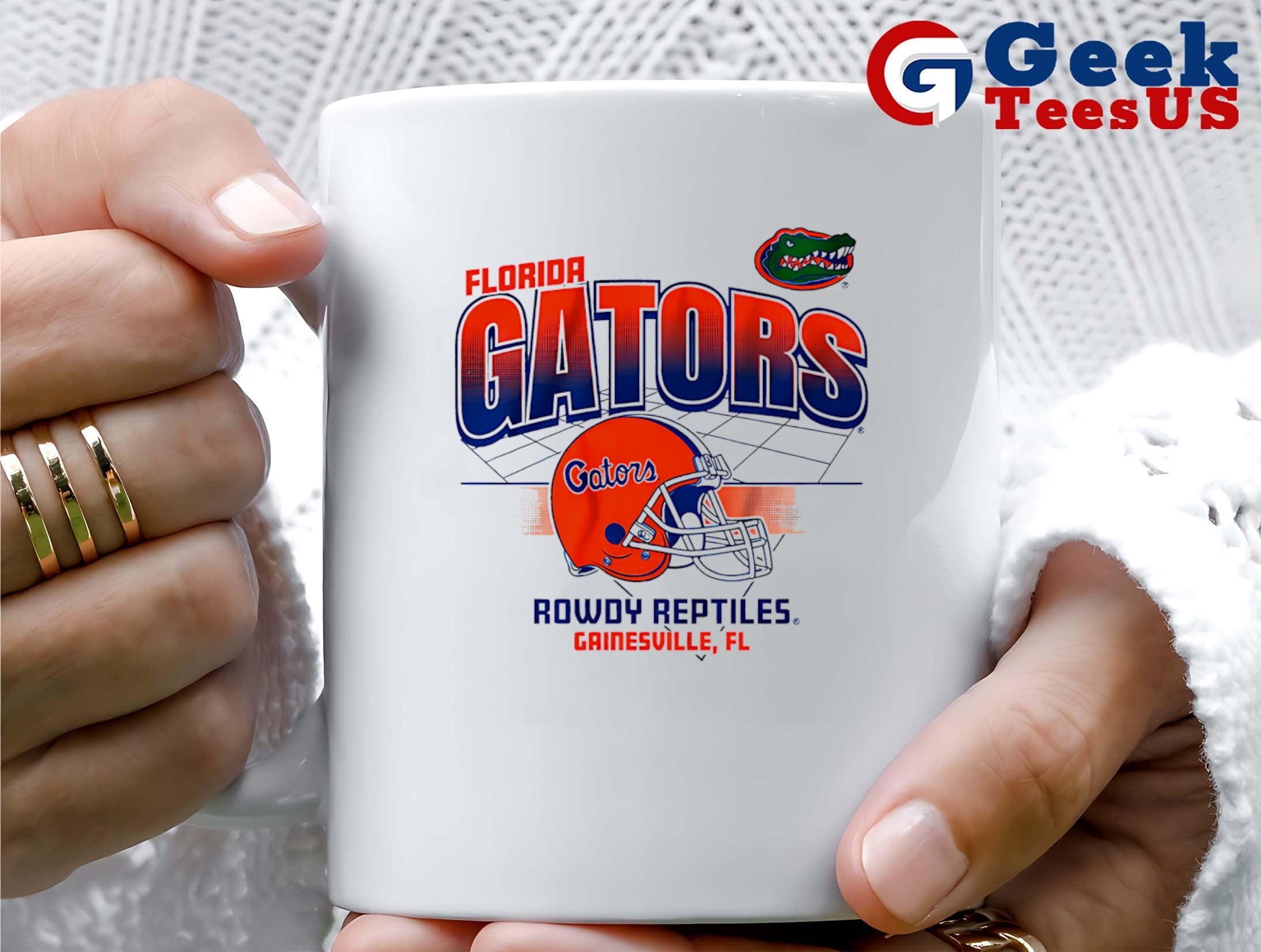 Florida Gators football Rowdy Reptiles helmet shirt