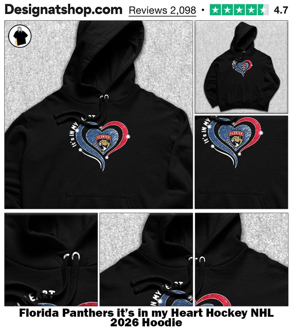 Florida Panthers it’s in my Heart Hockey NHL 2026 shirt