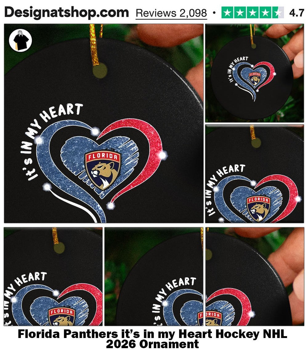 Florida Panthers it’s in my Heart Hockey NHL 2026 shirt