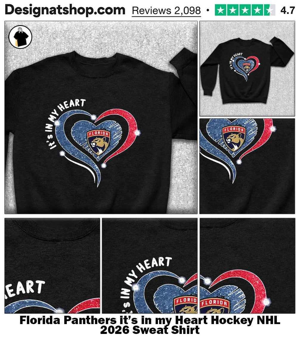 Florida Panthers it’s in my Heart Hockey NHL 2026 shirt