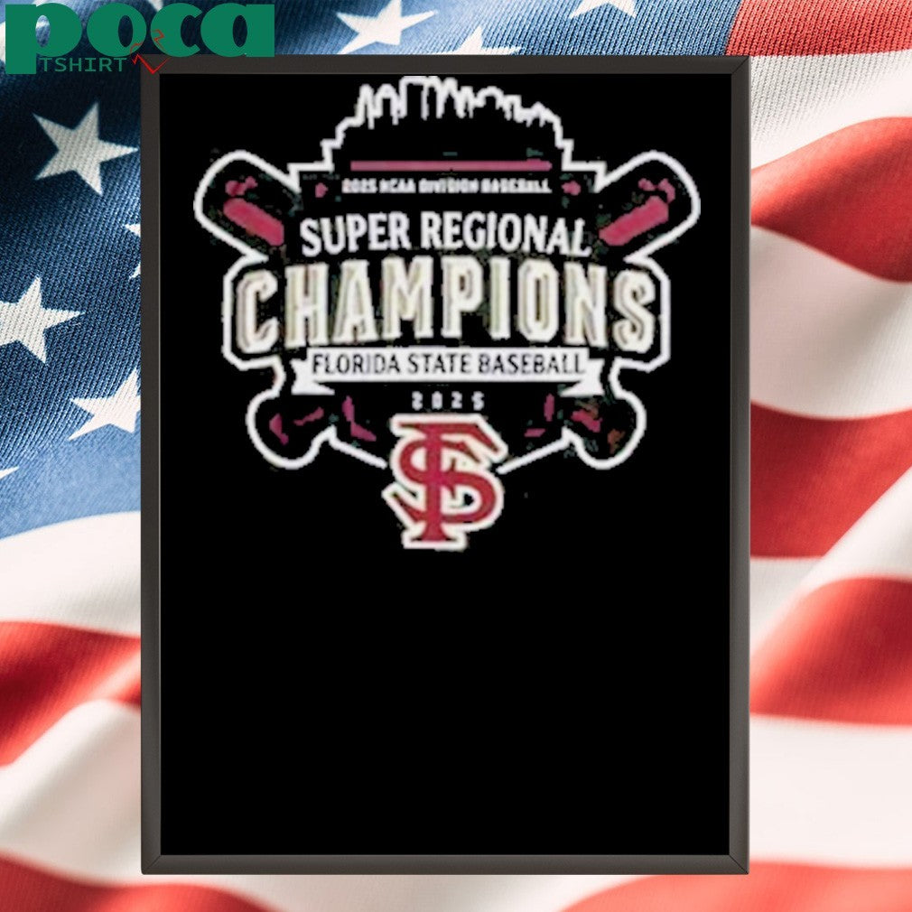 Florida State Seminoles MLB Baseball 2025 NCAA Division Baseball Champions shirt