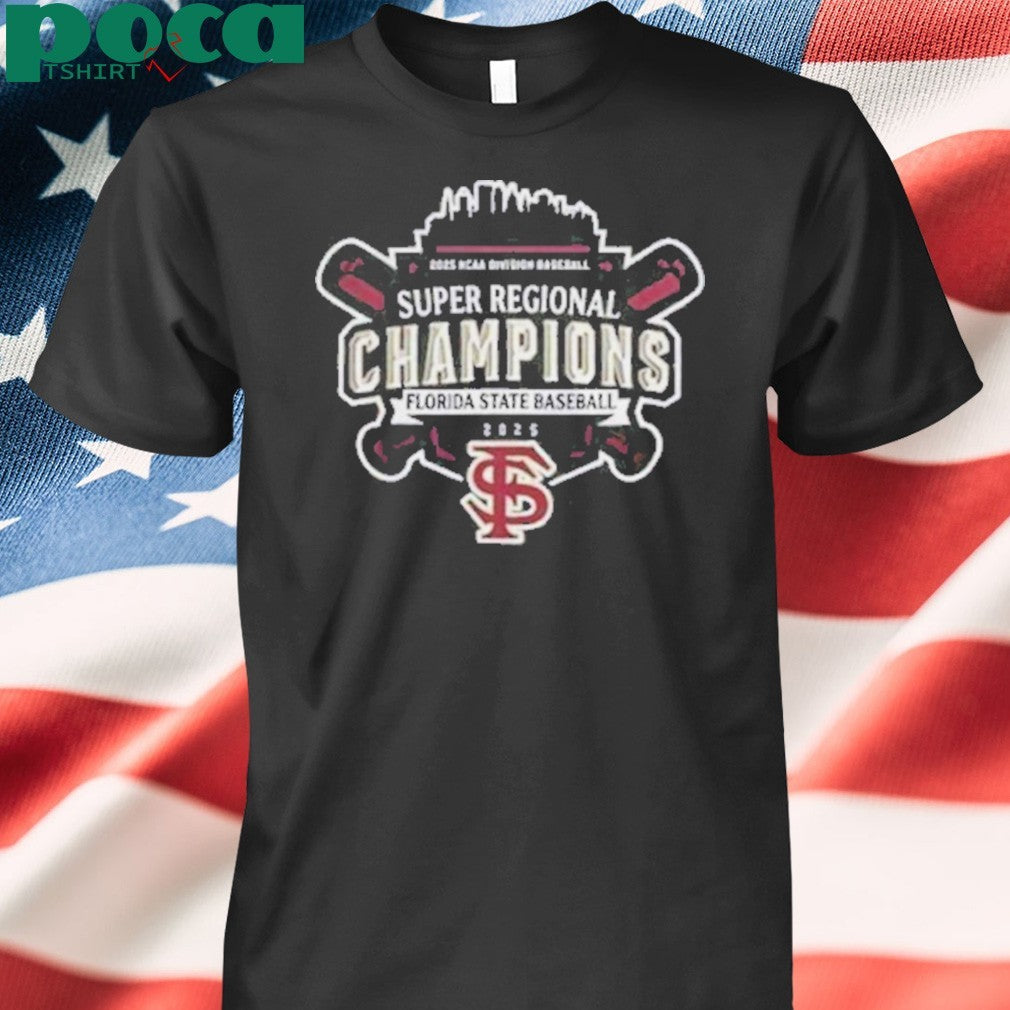 Florida State Seminoles MLB Baseball 2025 NCAA Division Baseball Champions shirt