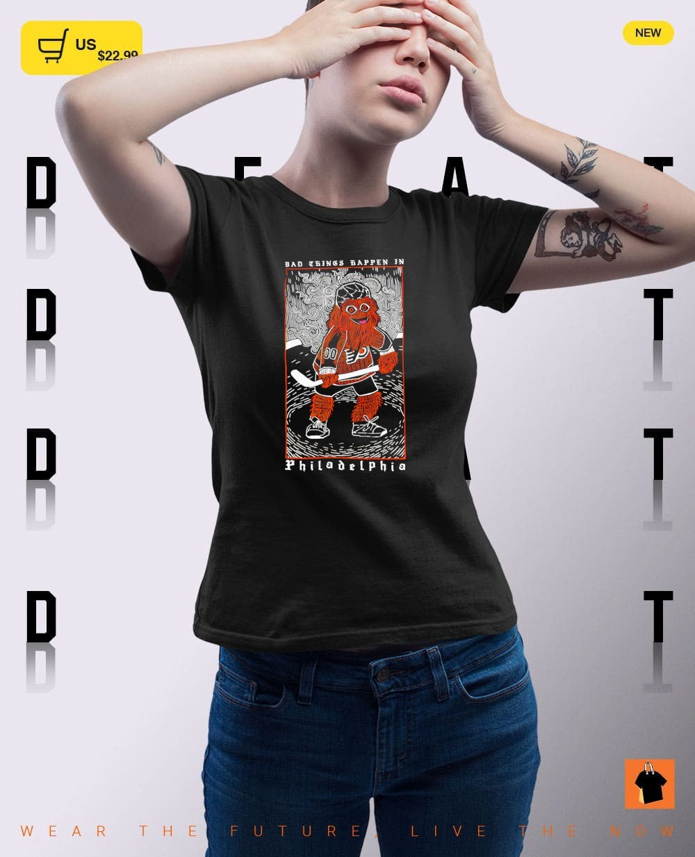 Flyers Bad Things Happen In Philadelphia Gritty art shirt