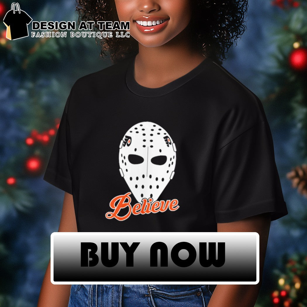 Flyers mask 3.8% 2026 Believe Philadelphia Flyers shirt