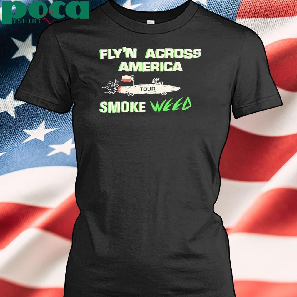 Flyn Across America Tour Smoke Weed Shirt