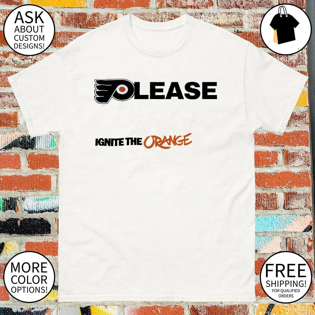 Folease Ignite The Orange Philadelphia Flyers Hockey 2026 logo shirt