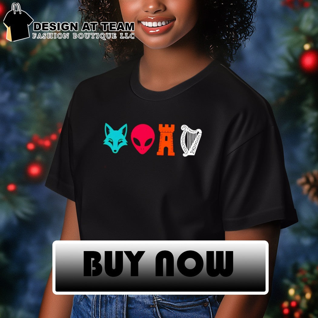 Fox Alien Castle Harp Icon San Antonio Spurs Basketball NBA 2026 shirt