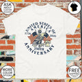 United States of America 250th Anniversary 1776 2026 Eagle Liberty Bell flag shirt