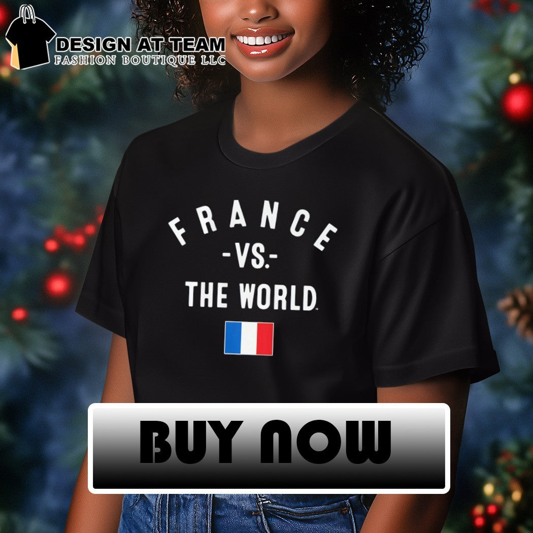 France FC vs The World France flag shirt
