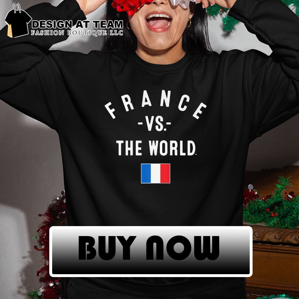 France FC vs The World France flag shirt