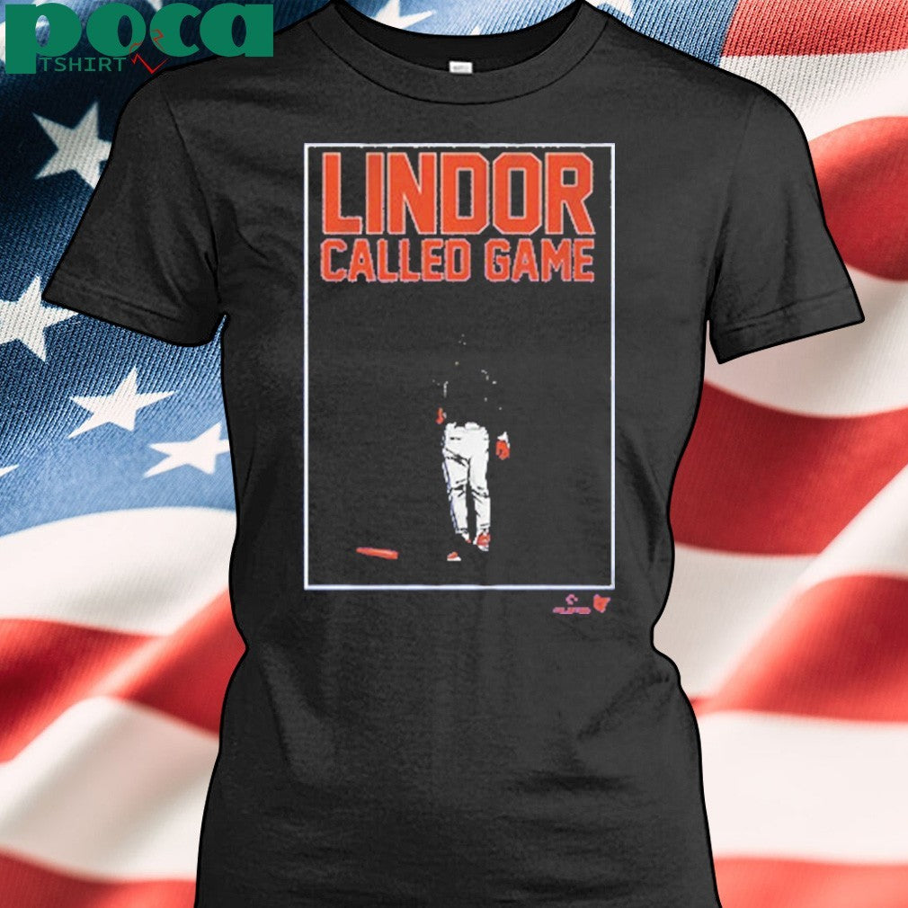 Francisco lindor called game shirt