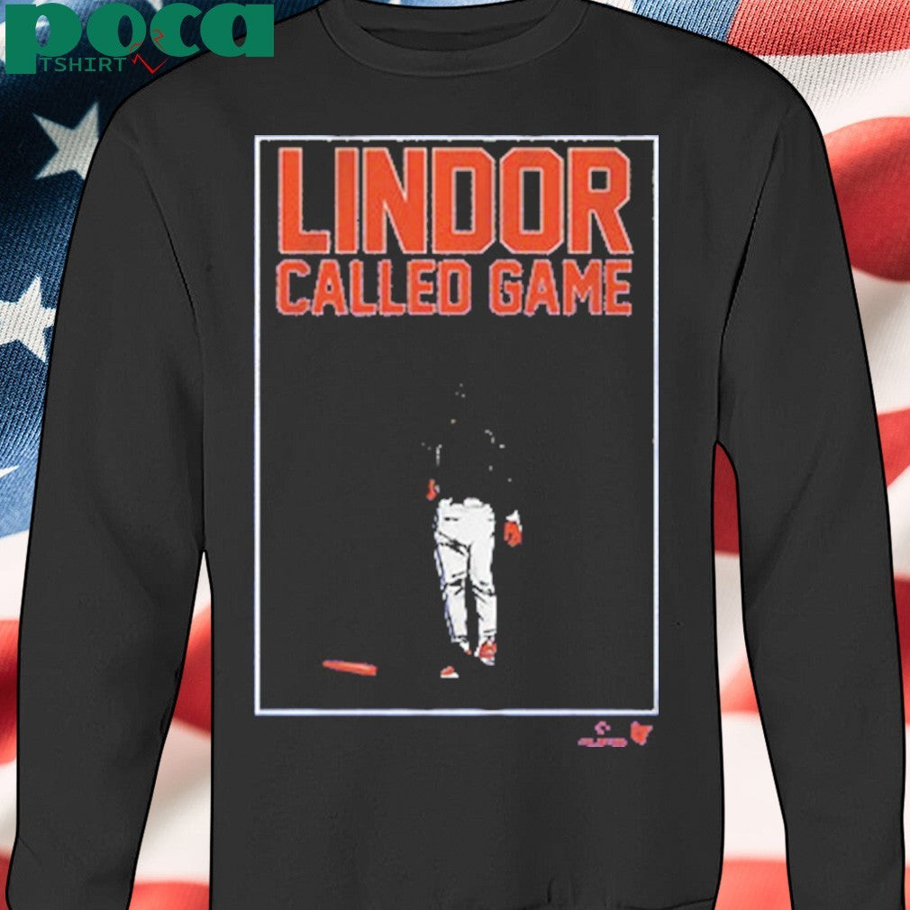 Francisco lindor called game shirt