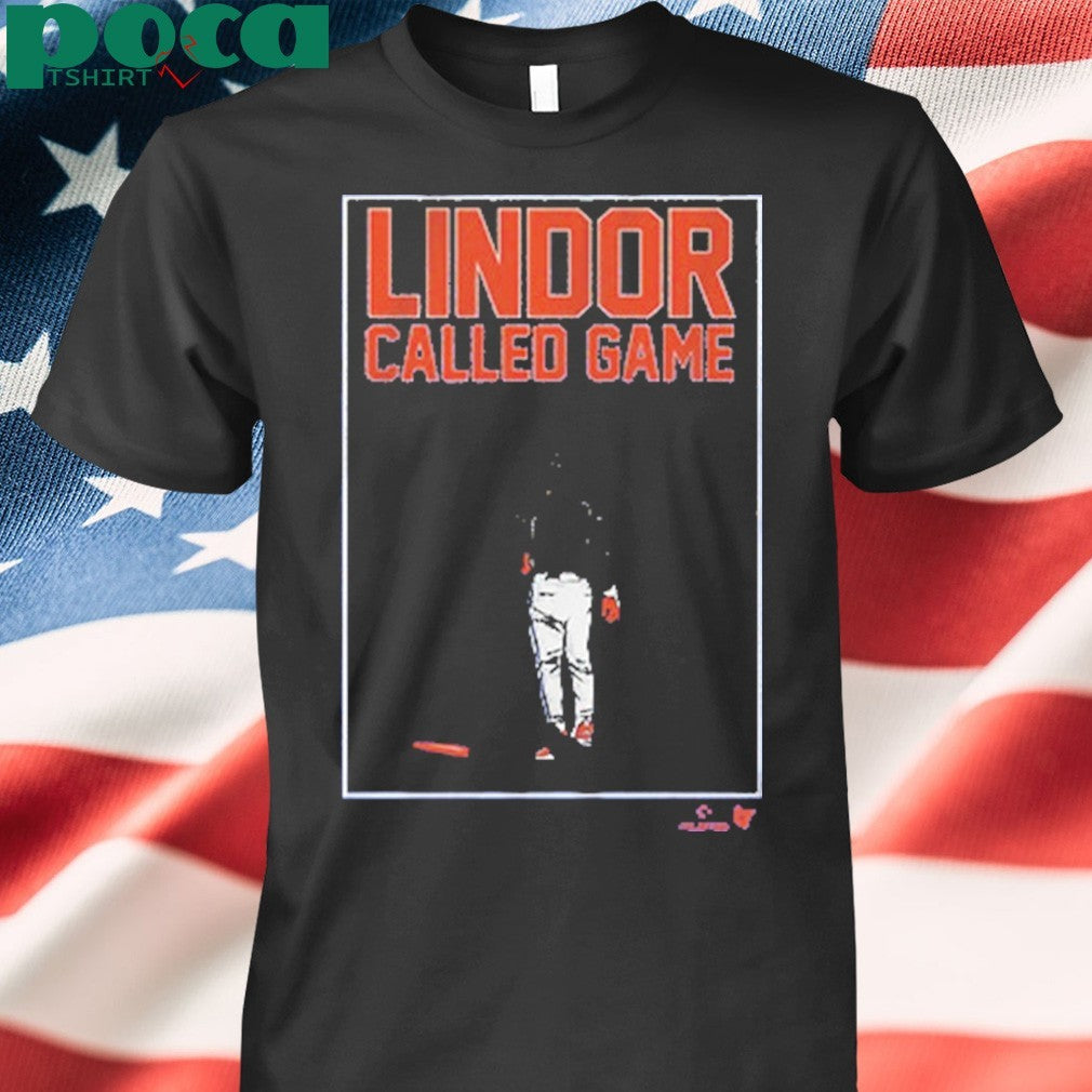 Francisco lindor called game shirt