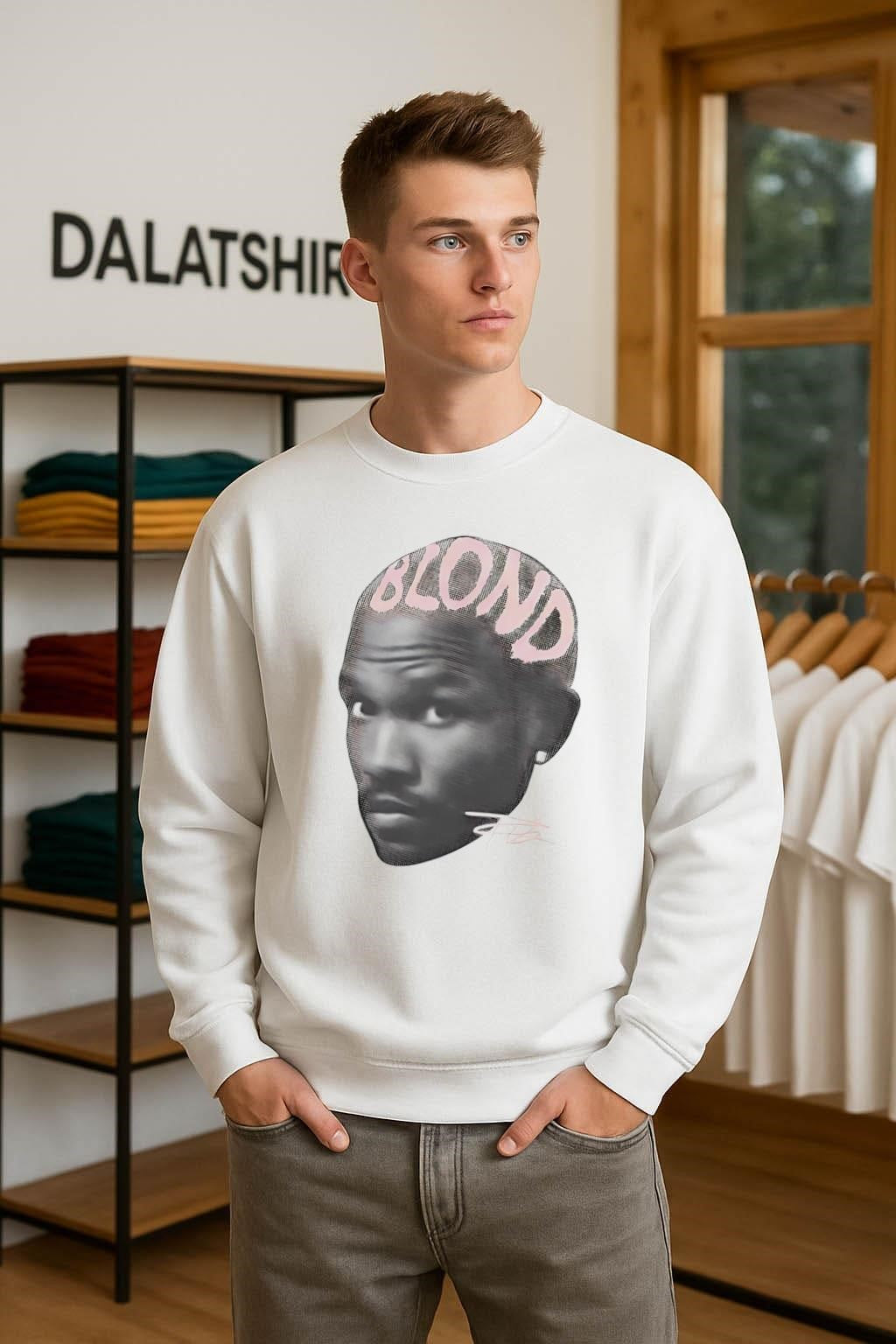Frank Ocean Blond Portrait Vintage Graphic Hip Hop Artist shirt