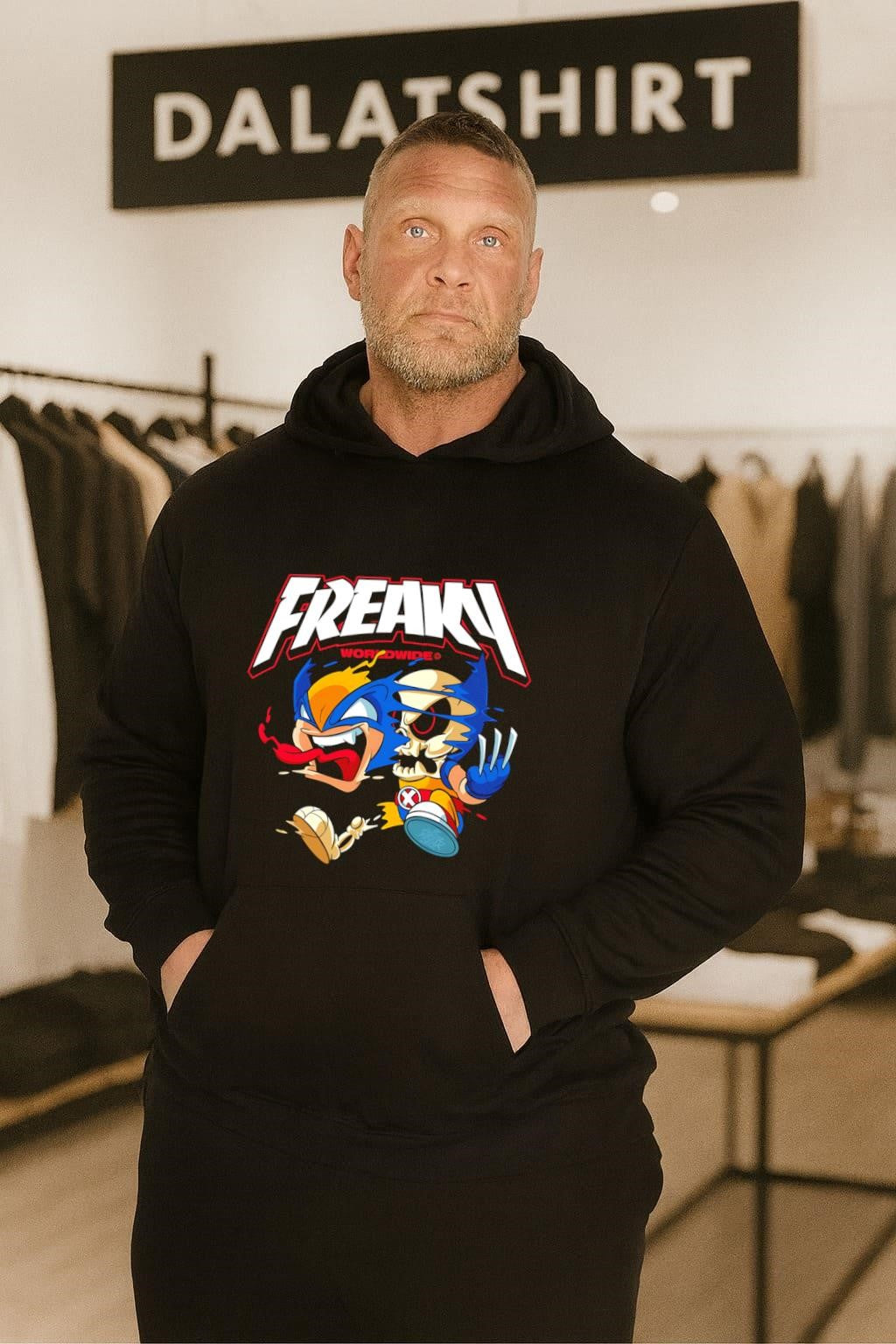 Freaky Worldwide Wolverine Skull shirt