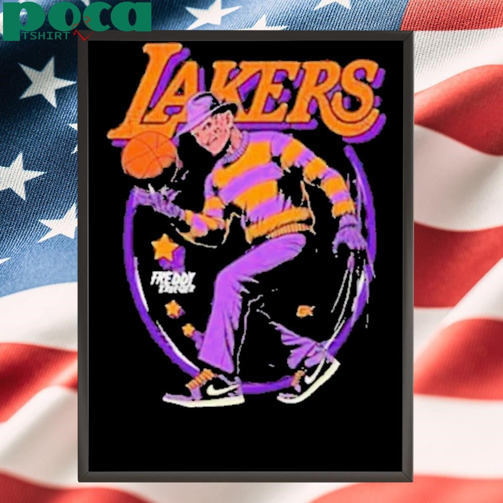 Freddy Krueger X Los Angeles Lakers Shirt