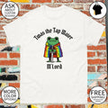 Frog knight rainbow cape animal Twas the Tap Water M’Lord Pride Month shirt