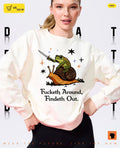 Frog knight riding snail fucketh around findeth out vintage shirt