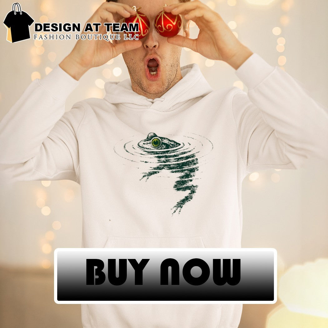 Frog swimming meme shirt
