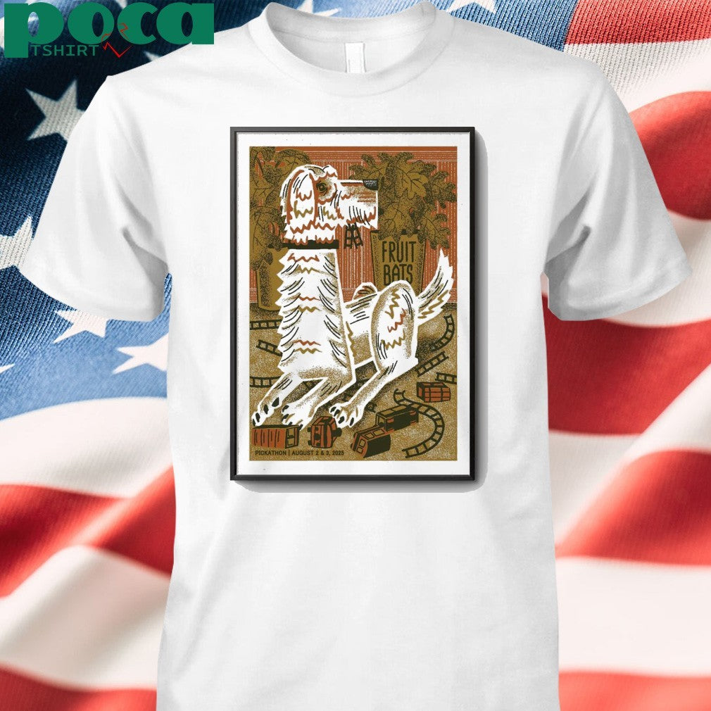 Fruit Bats 2025 Pickathon In Happy Valley OR Poster shirt