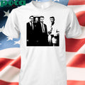 Fsgprints Blue Rose Fbi Agents David Lynch & David Bowie Tee Shirt