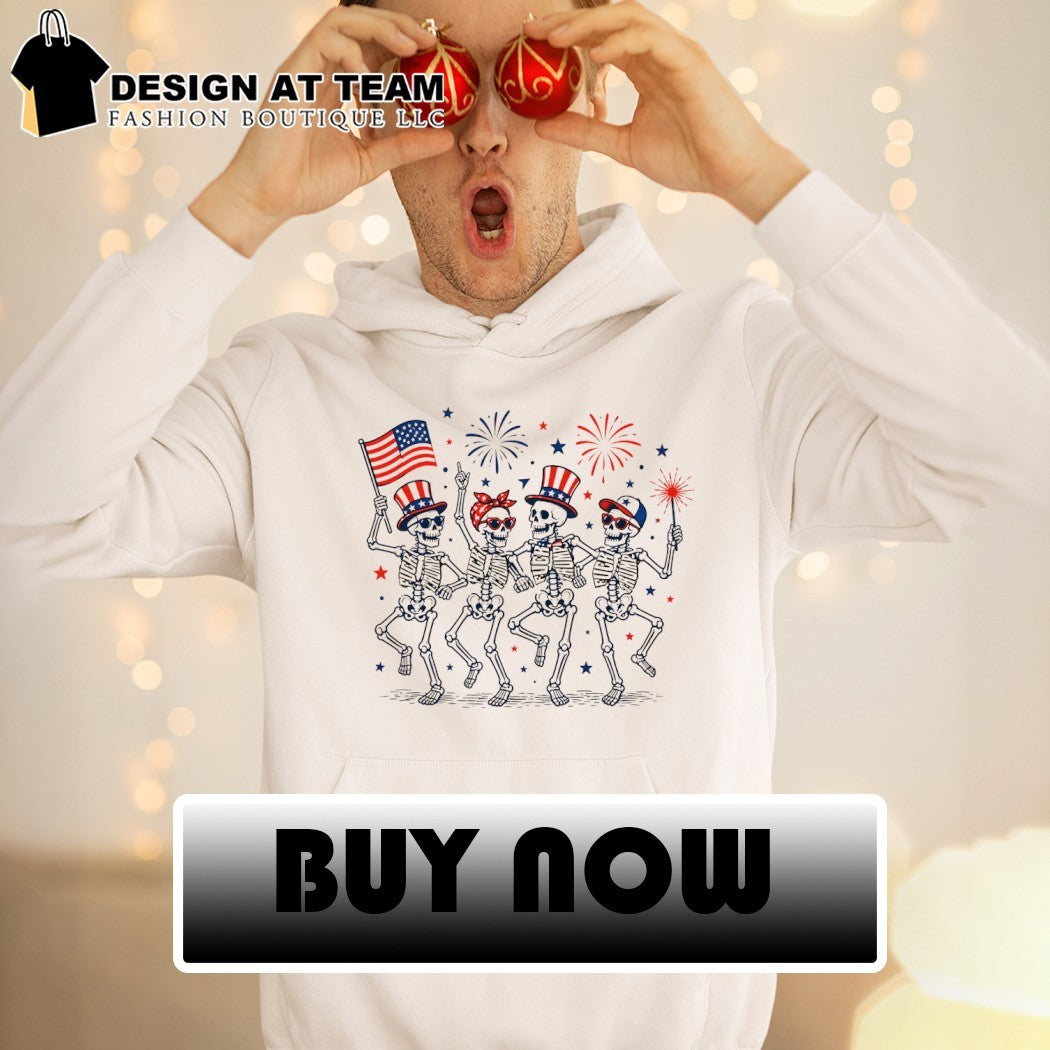 Fuck Trump Skeleton Liberal America Fourth of July anti Fascism Resistance shirt