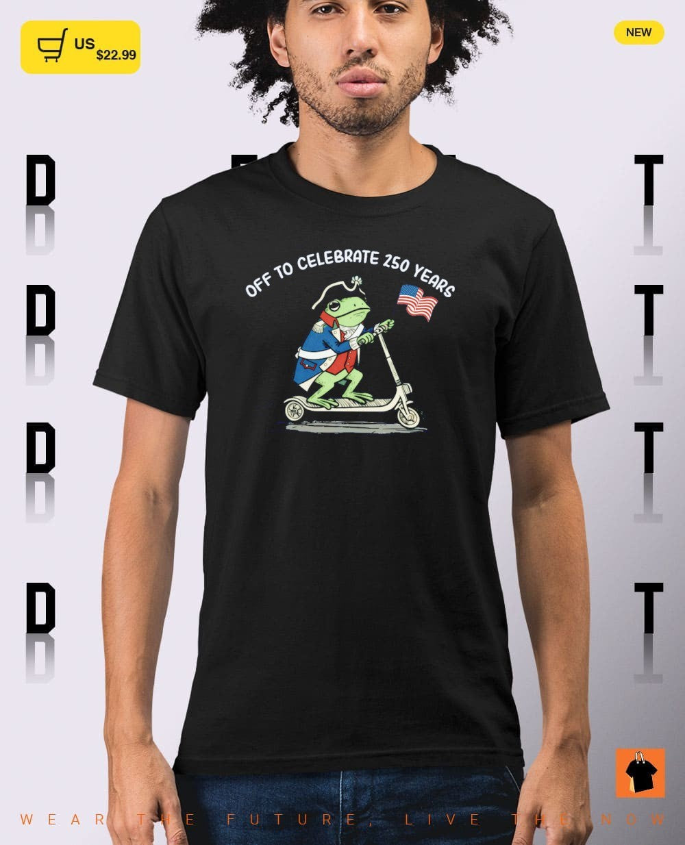 Funny Frog Off To Celebrate 250 Years America 250 shirt