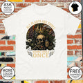 Funny skull all plants are edible some only once shirt