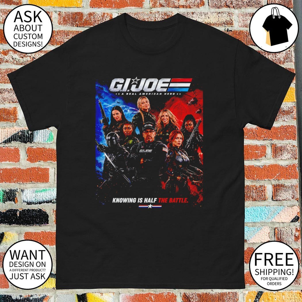 G.I. Joe a real American hero Knowing is half the battle 2026 shirt